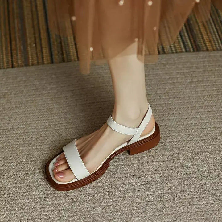Elsen  | Leather Sandals Juneya