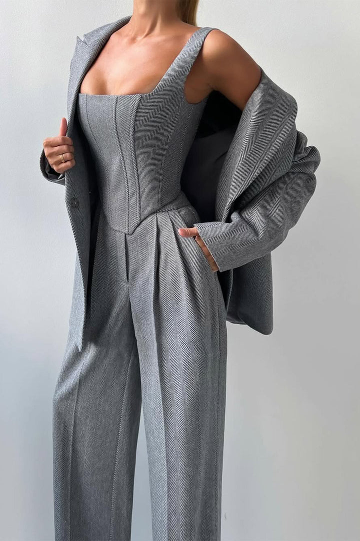 Dolce - Three-piece set with double jacket