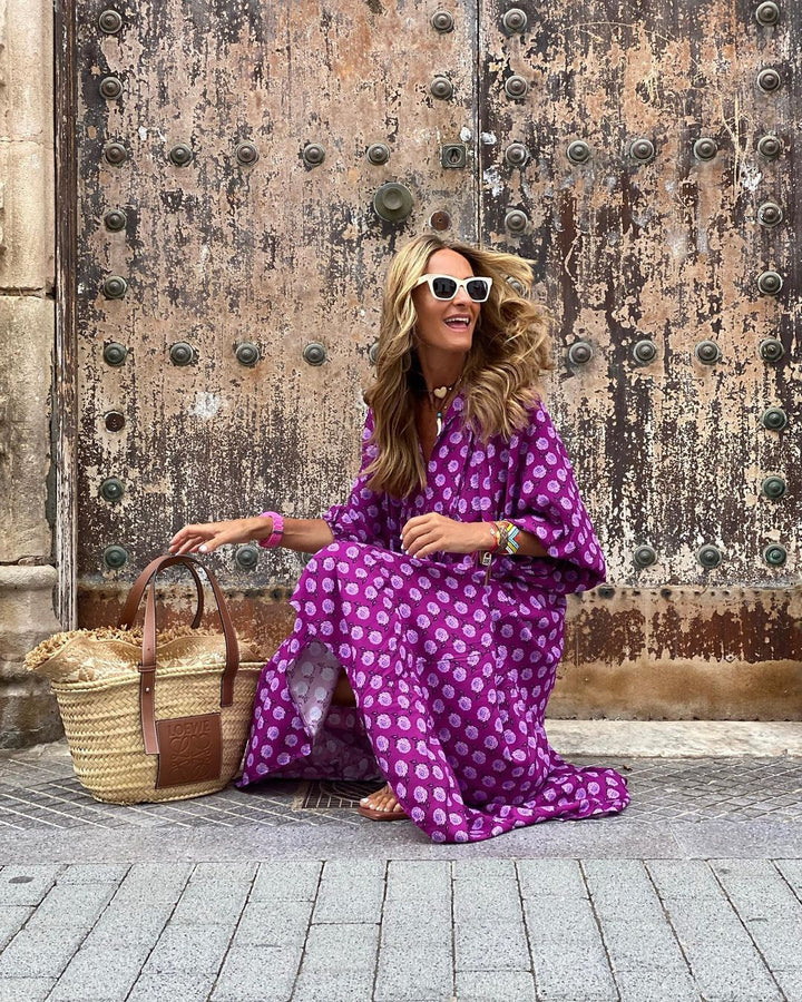 Indi - Long Bohemian Dress