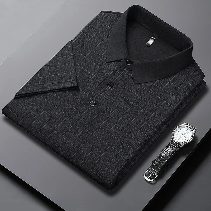 Luxury Polo with Pattern
