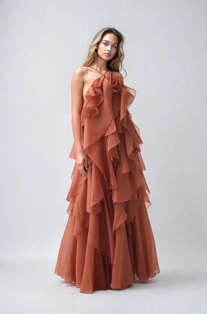 LIVORA – Elegant Maxi Dress