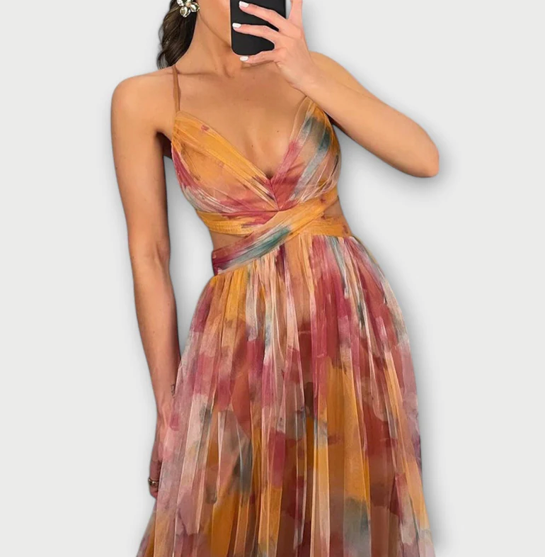 Alina  – Elegant flowing dress for any occasion