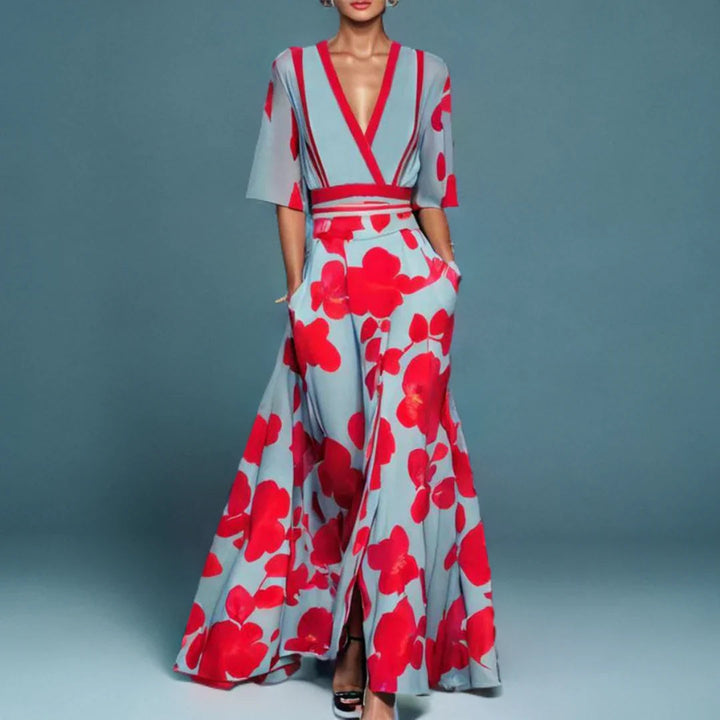 Olivia | Dress with floral print