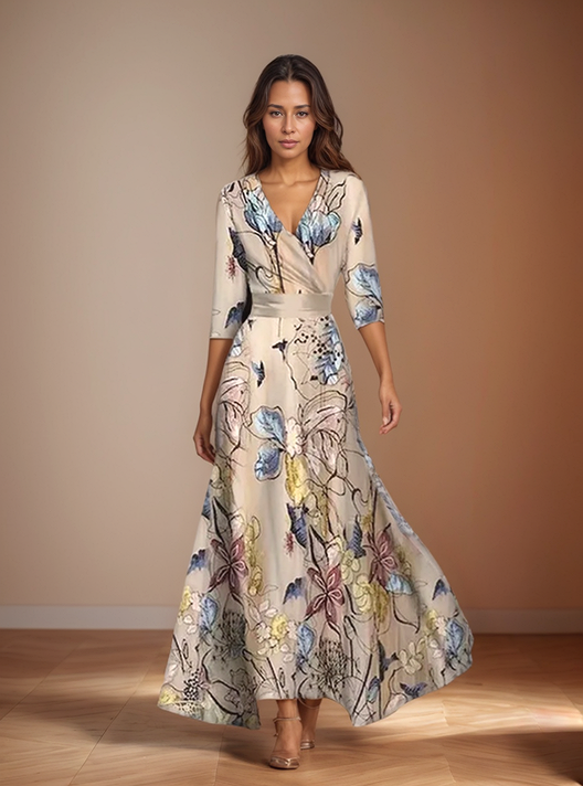 Olivia | Dress with floral print