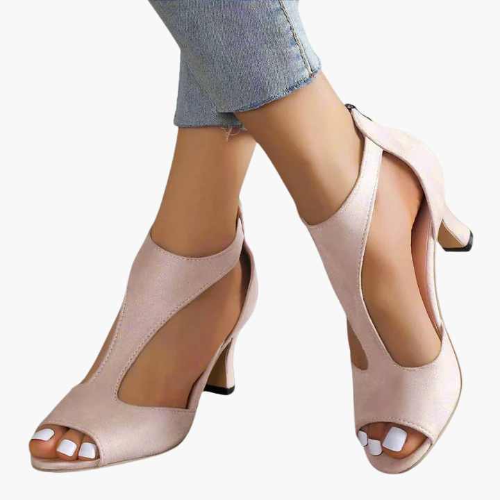 Heidrun  | Elegant and comfortable sandals with heels