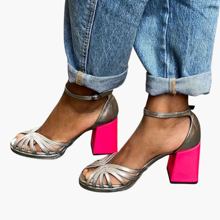 Seraphina  | Shiny and colorful sandals