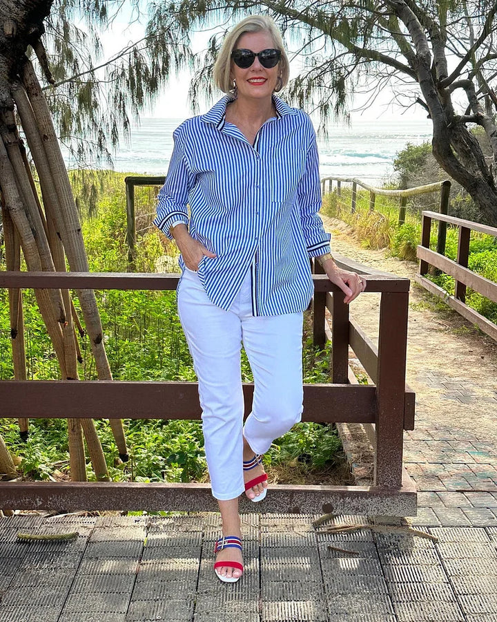 Ellen   | Striped Shirt
