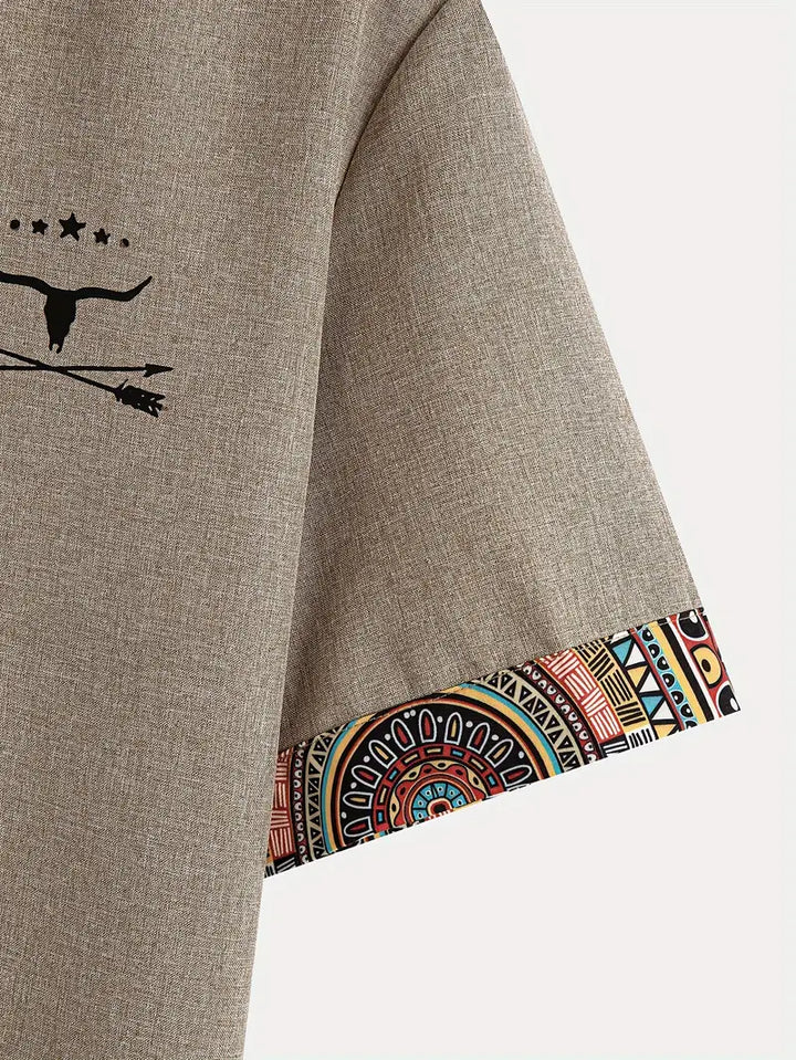 Angel | Elegant short-sleeved shirt