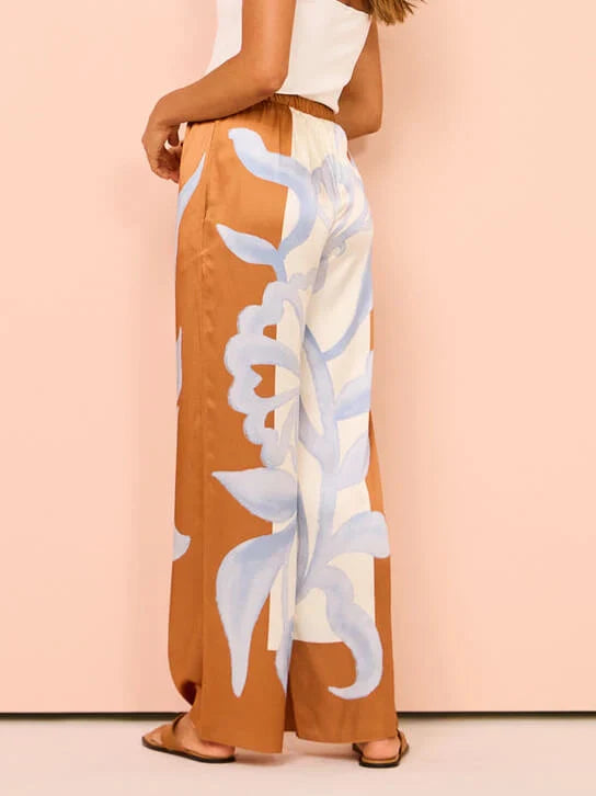 Golden Leaf Complete Set – Oversized Shirt and Coordinated Pants