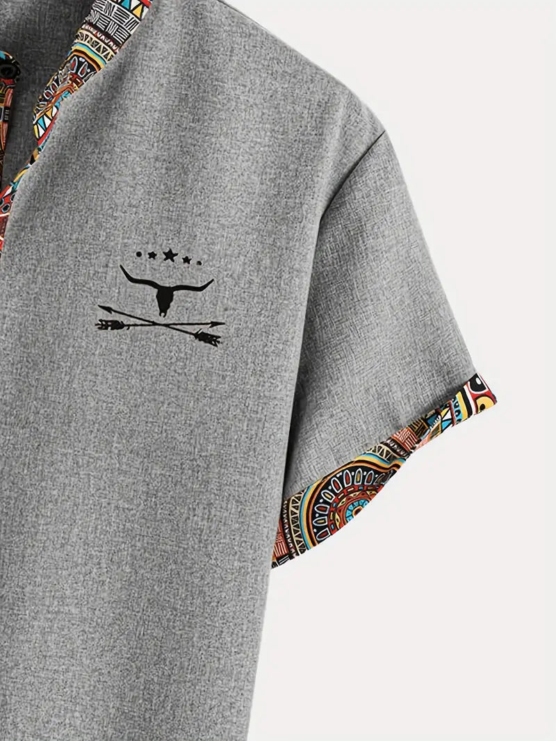 Angel | Elegant short-sleeved shirt