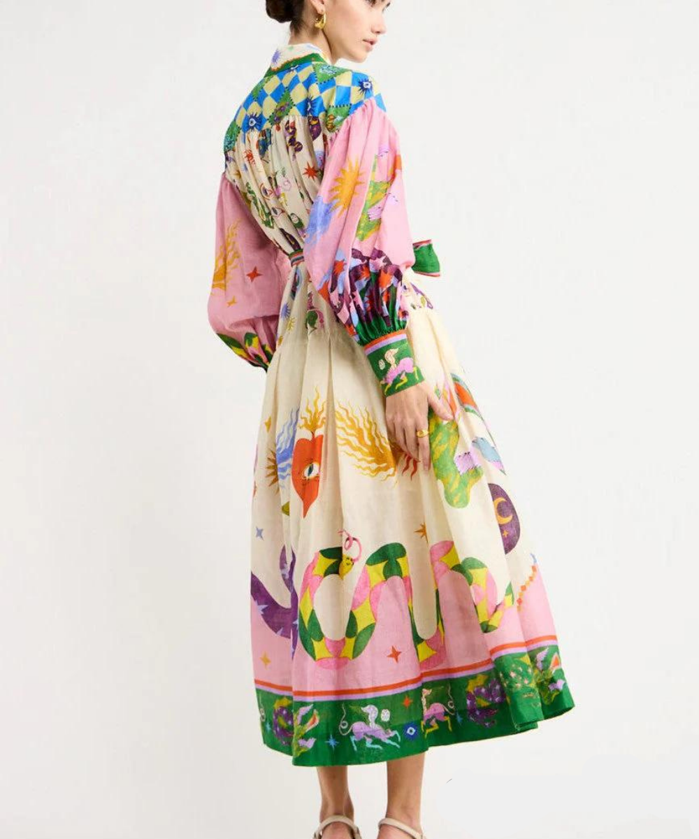 Soyraya - Maxi Italian Dress