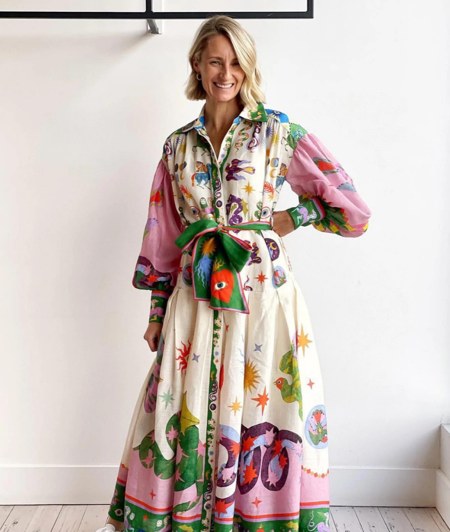 Soyraya - Maxi Italian Dress