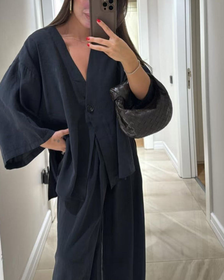 Emma | Casual V-Neck Set