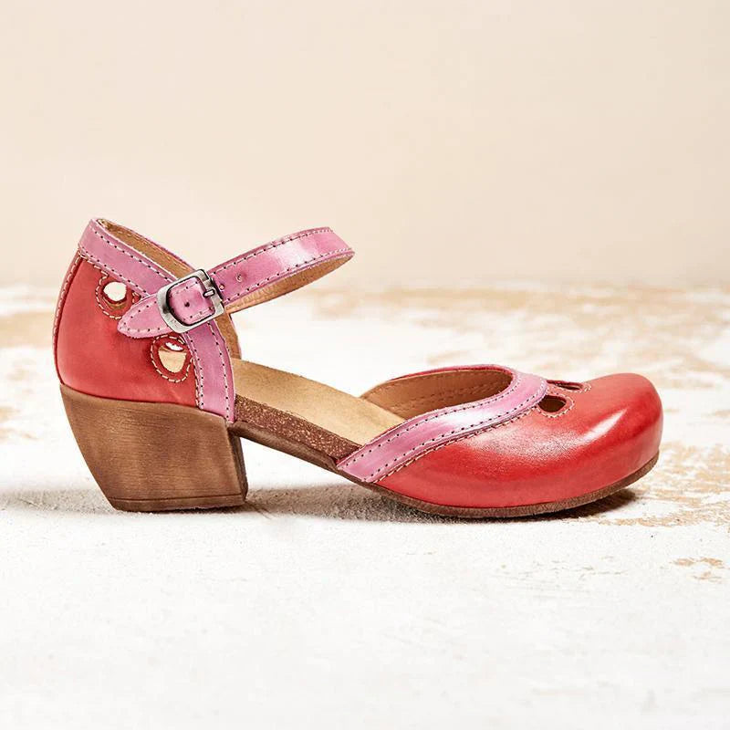 Fria | Comfortable low-heeled sandals