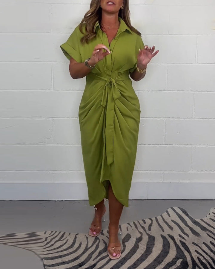 Valerie | Elegant pleated dress