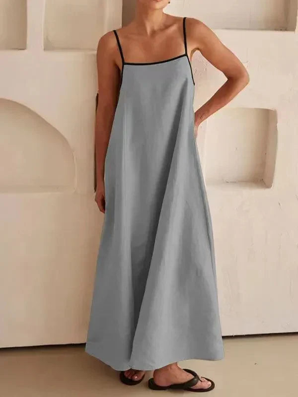 Rosea Flowing Sleeveless Maxi Dress