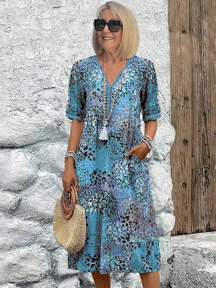 Monica | Elegant Flower Dress