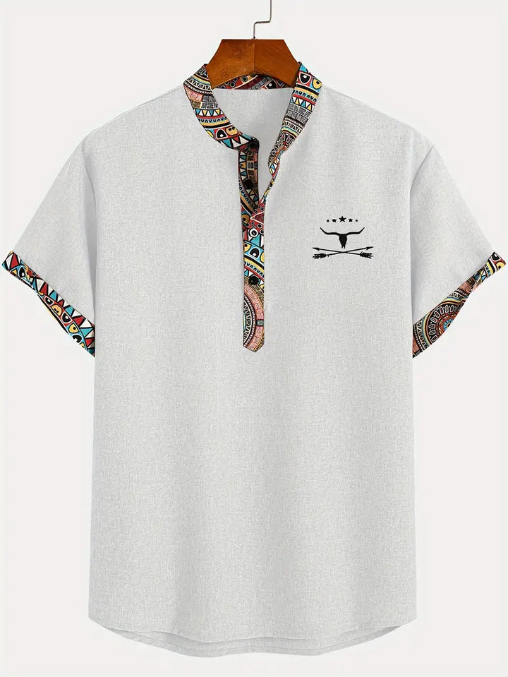 Angel | Elegant short-sleeved shirt