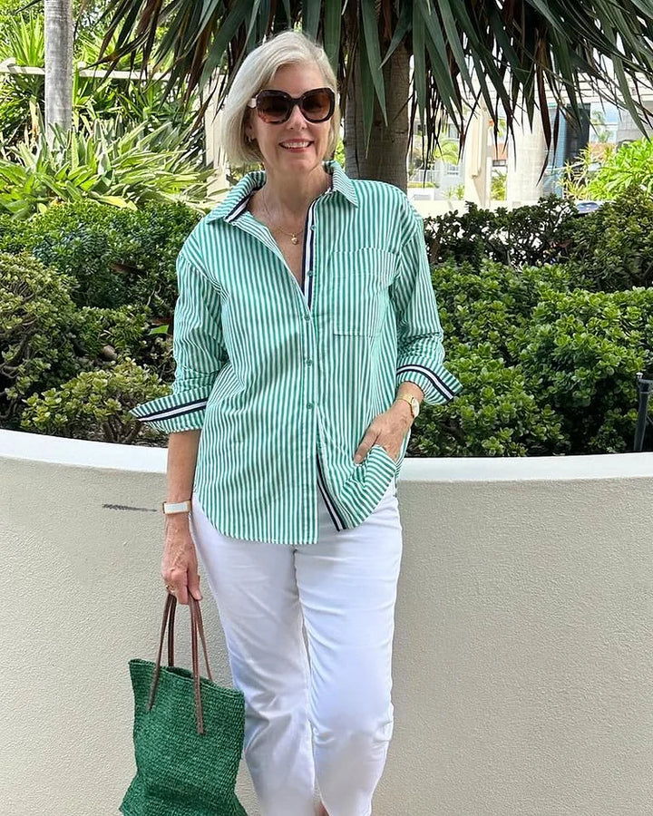 Ellen   | Striped Shirt