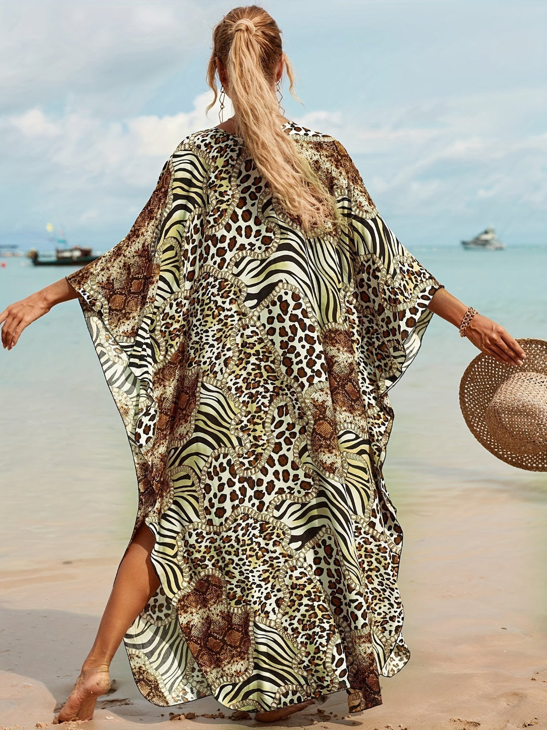 Tropical Bamboo Fiber Dress