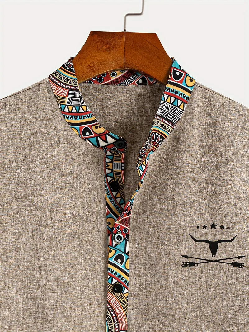 Angel | Elegant short-sleeved shirt