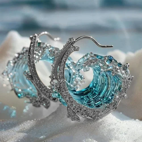 Ocean Eid Earrings