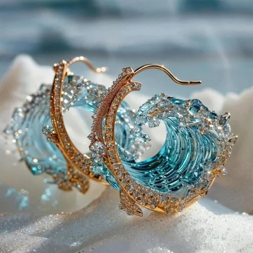 Ocean Eid Earrings