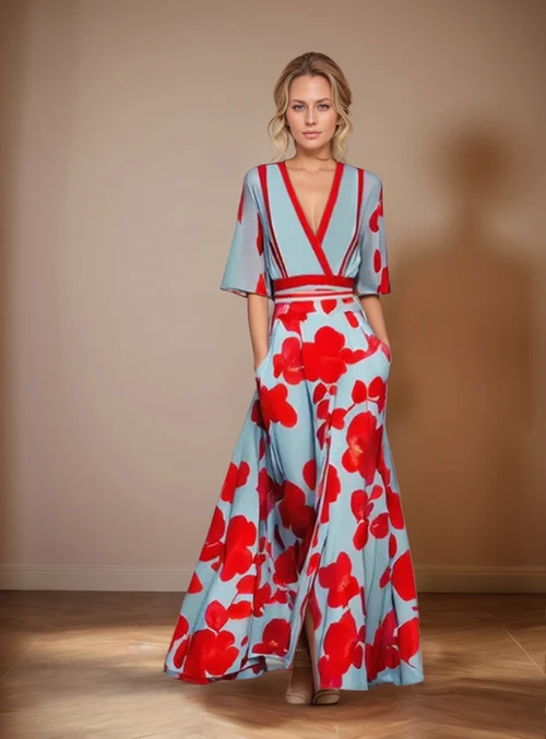 Olivia | Dress with floral print