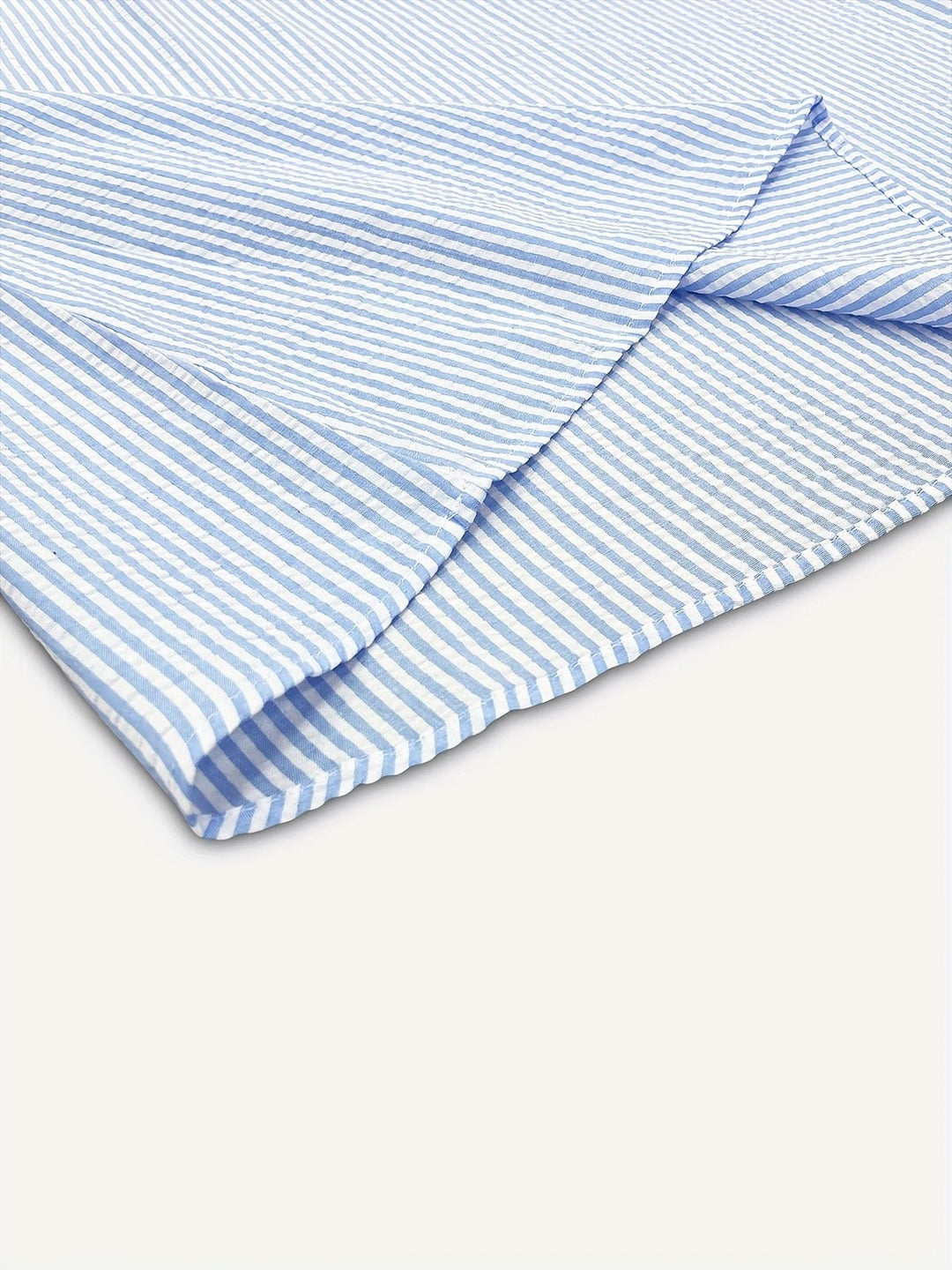 Nienke | Breezy striped beach shirt dress