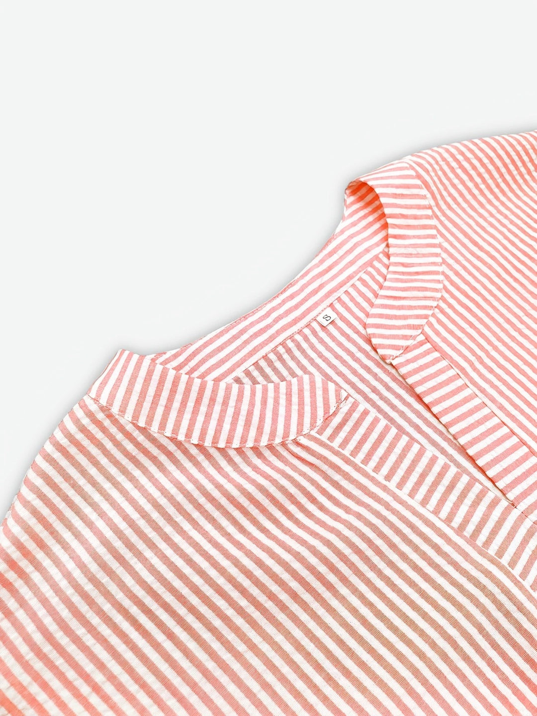 Nienke | Breezy striped beach shirt dress