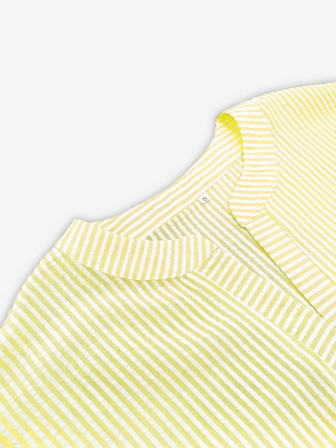 Nienke | Breezy striped beach shirt dress