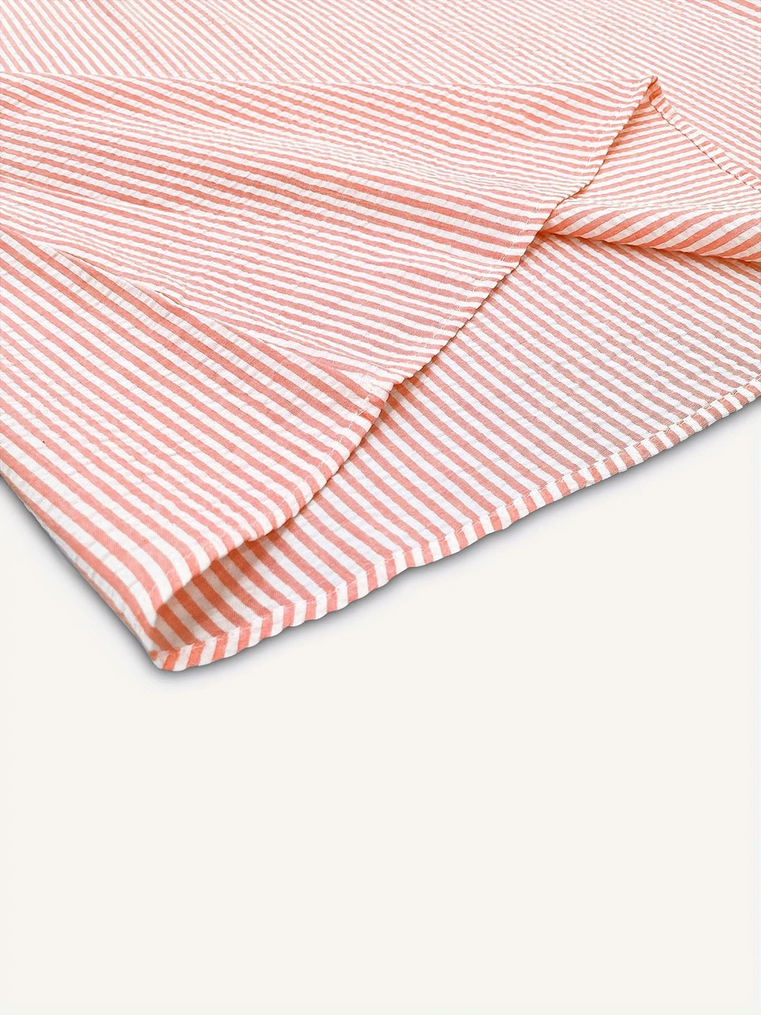 Nienke | Breezy striped beach shirt dress