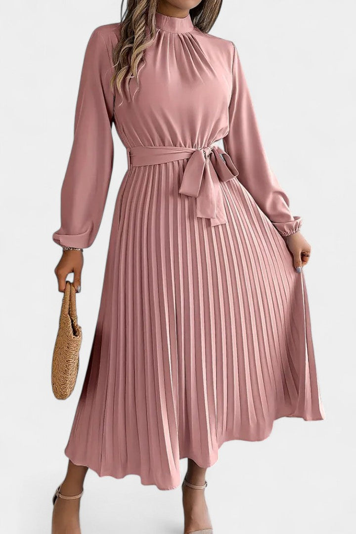 Theresa - High Neck Dress