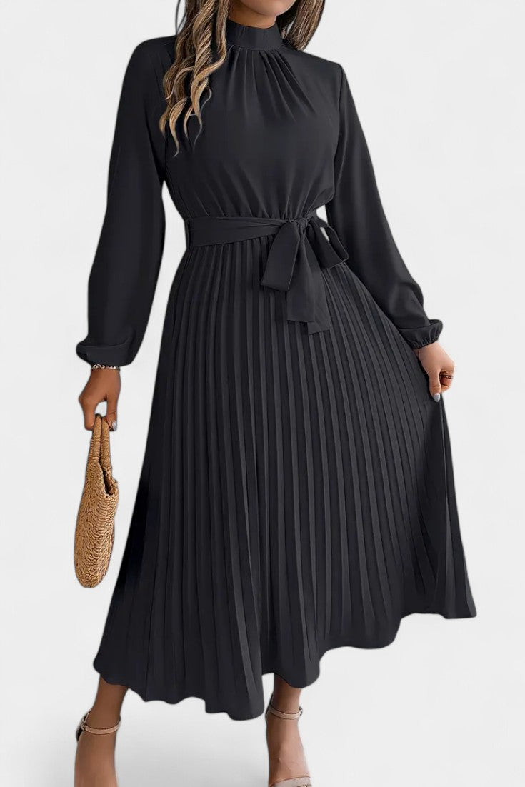 Theresa - High Neck Dress