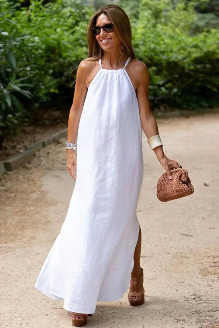 Corsica Dress - Linen and Cotton