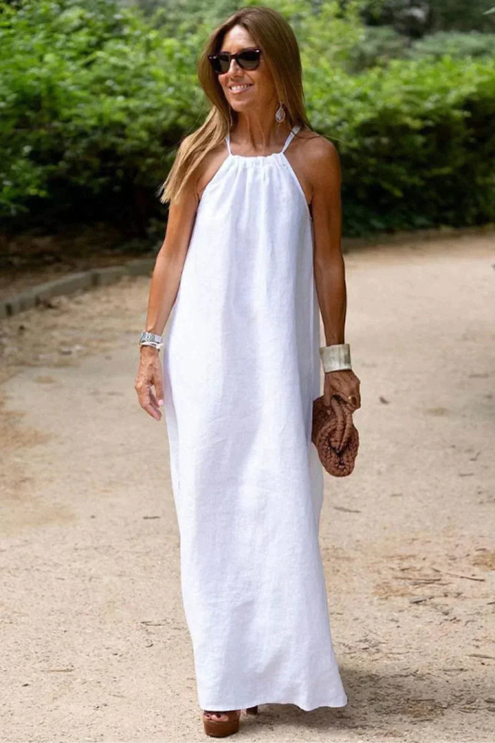 Corsica Dress - Linen and Cotton
