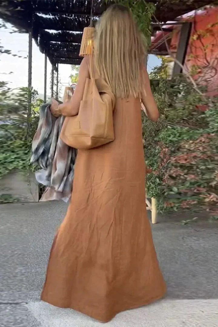 Corsica Dress - Linen and Cotton