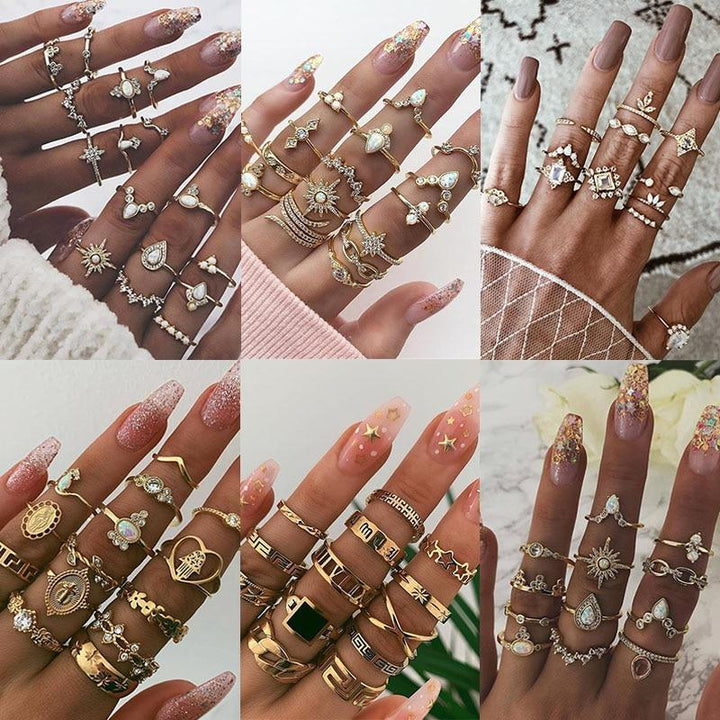 Unique package with 8 to 12 rings