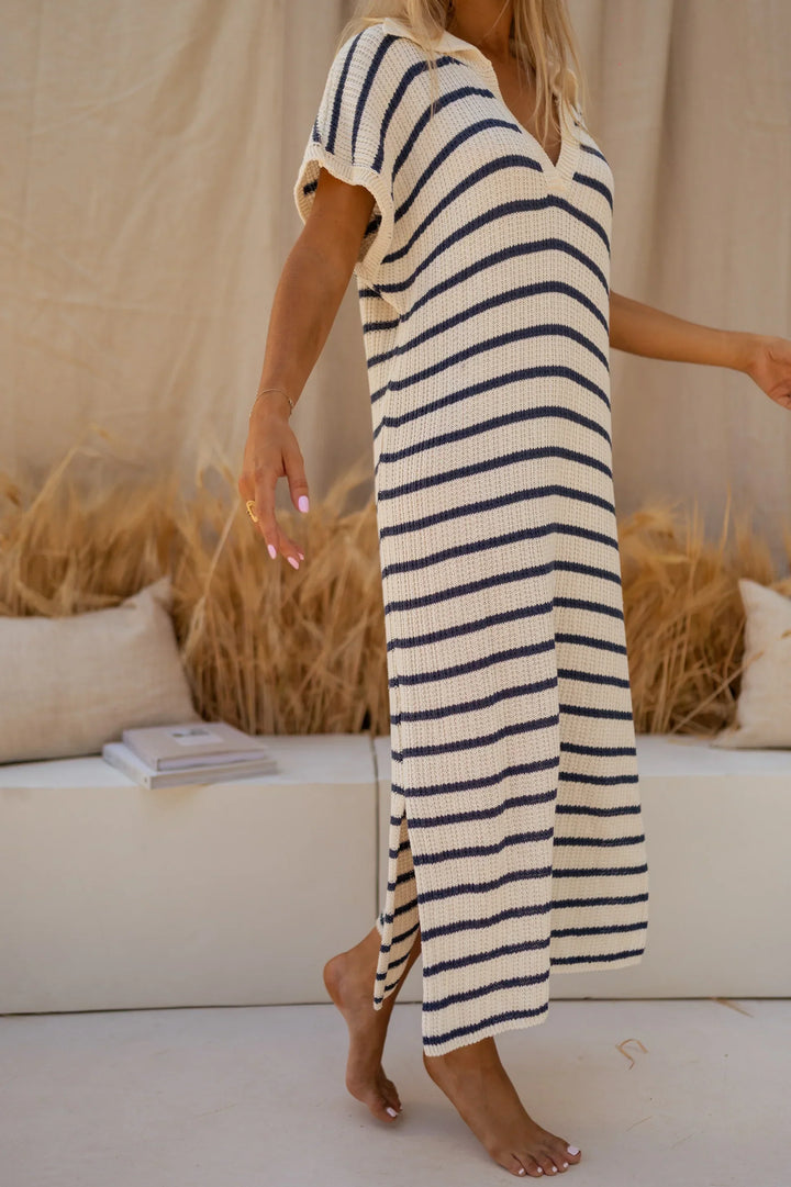 SOPHIA  | The Striped Knit Dress