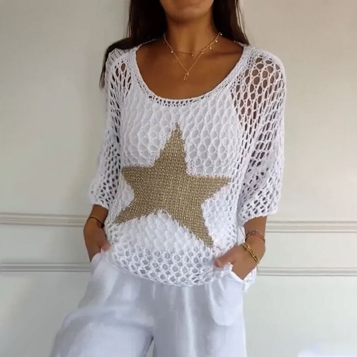 Jiah   | Starry Knit Top