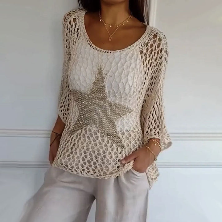 Jiah   | Starry Knit Top