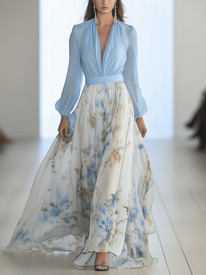 TESSA | Long Floral Dress