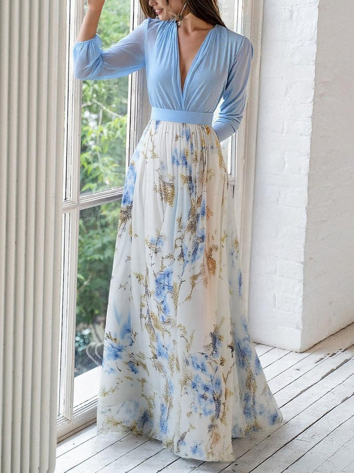 TESSA | Long Floral Dress