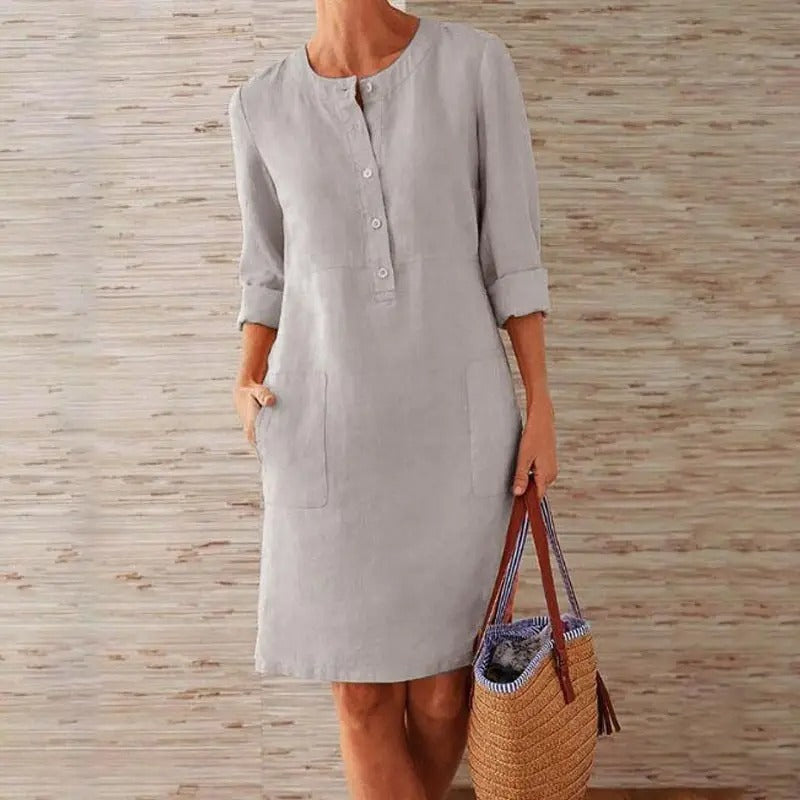 Lena | Knit Dress with Long Sleeves