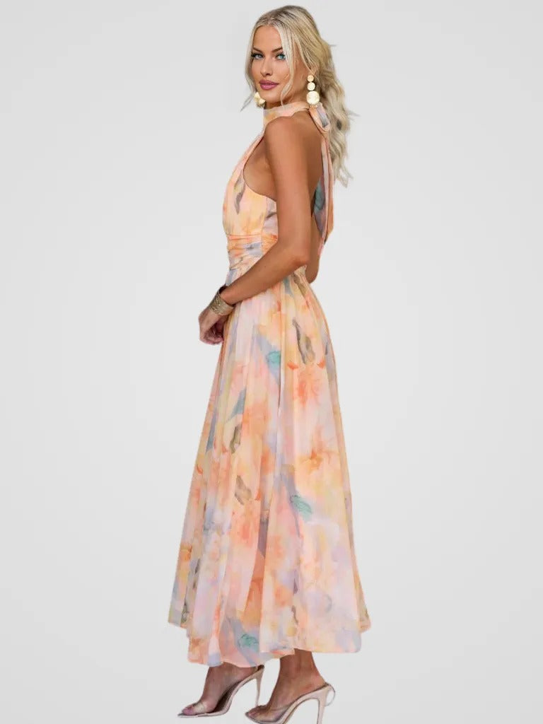 Peach Blossom Dress